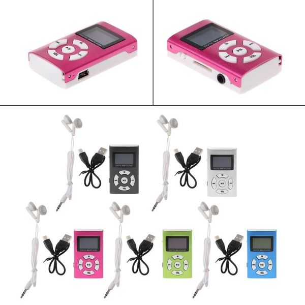 

mx-808 mini usb aluminum lcd screen 32gb tf card digital music mp3 player