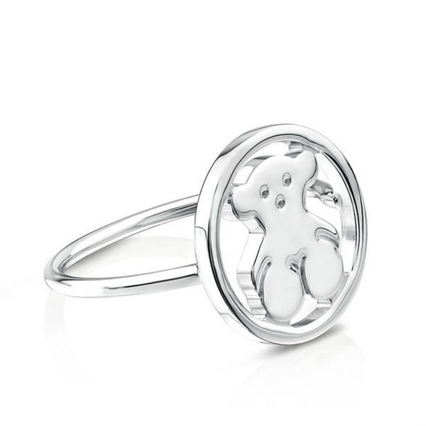 

new 2021 100% 925 sterling silver romantic modern guardian lucky ring female 712165500 simple original jewelry gift, Slivery;golden