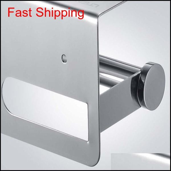

wholesale and retail modern stainless steel bathroom paper holder accessories shelf wall mou qyllwq yh_pack