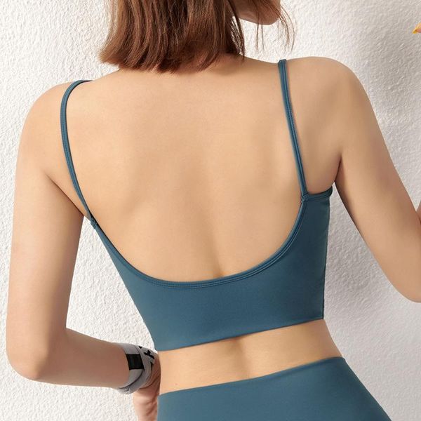 

sports bras seamless fitness bra for women gym woman sport push up cropped without frame yoga plus size tank backless, White;black