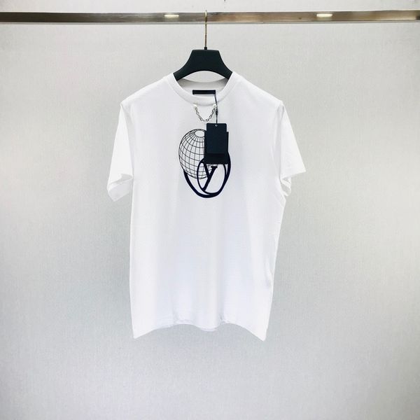 

7a summer designer mens t shirt short sleeves white classic style letter t shirt men tee round neck fashion tshirt polo, White;black