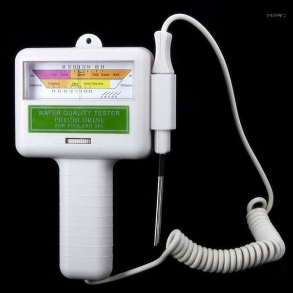 

ph cl2 chlorine tester digital water quality monitor for pool spa ph meter fb(no battery)1