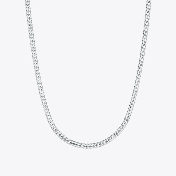 

chains enfashion snake necklaces for women gold color stainless steel choker chain necklace fashion jewelry naszyjnik 2021 p203149, Silver