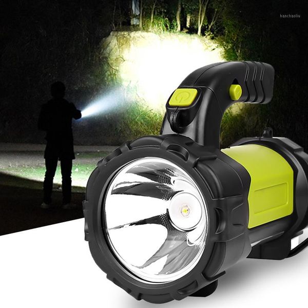 

flashlights torches z40t80 led camping lantern usb rechargeable cob for hurricane emergency, hiking, fishing includes batteries1