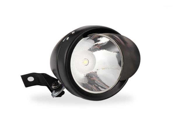 

bike lights bicycle headlight brim retro beach high lumen long range metal black 1led equipment light1