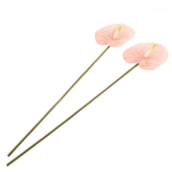 

2pcs home decorations delicate simulation flower decoration house plant decors1