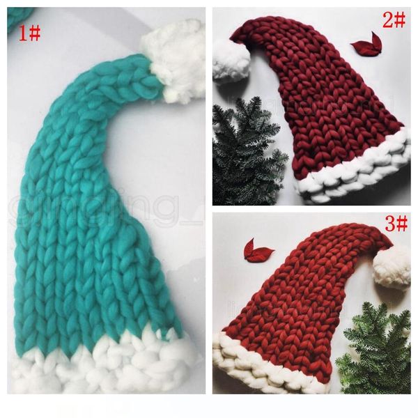 

factorylr3ihome 3styles wool knit hats christmas fashion outdoor autumn winter warm hat xmas gift party favor indoor tree decor ffa