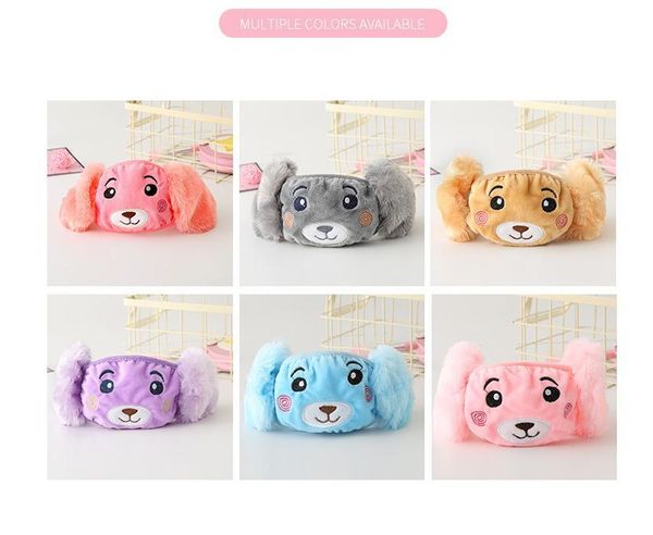 

kids ear cute 2 protective in 1 mask animals bear design mouth winter face masks dustproof mouth-muffle for