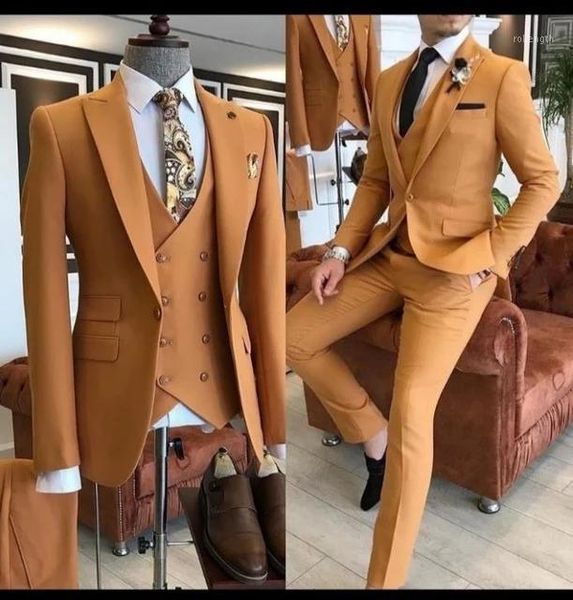 

new arrival colorful men suits 3 pieces tuxedos groom wedding formal tuxedo costume homme blazer slim fit (jacket+pant+vest)1, White;black