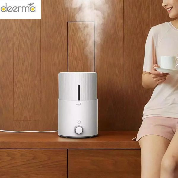 

2020 deerma sterilization humidifier dem-sjs600uv ultraviolet sterilization convenient water filling 5l capacity