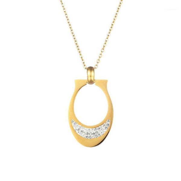 

032 jewelry set for women silver & gold color round design necklace stud earrings party jewelry 20201