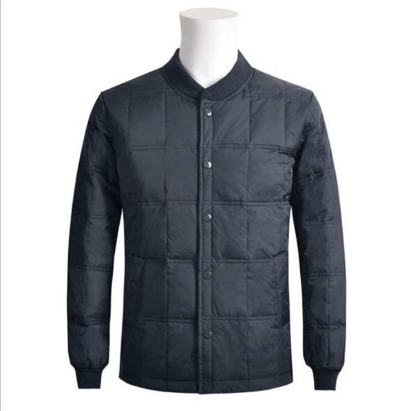 

down jacket liner middle-aged and elderly thickened men's casual jacket with good warmth and special price, Black