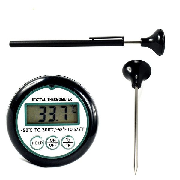 

digital lcd portable food cooking milk meat bbq barbecue coffee probe thermometer testing kitchen tools electronic test gauge f jllaul