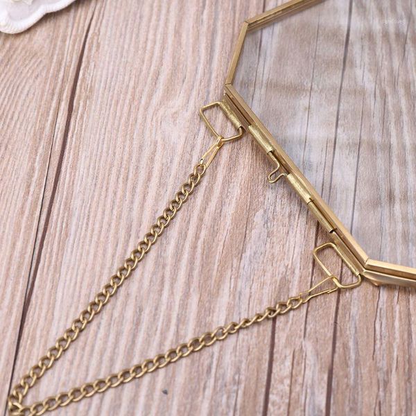 

octagon floating hanging p frame metal glass portrait picture plant specimen b0kc1