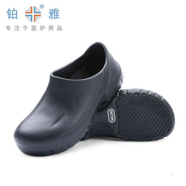 

chef's waterproof shoes and safety 077, Black;brown