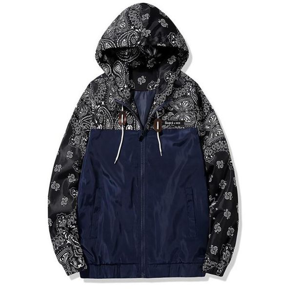 

men's jackets europe and america protozoan amoeba jacket coats fashion trend young cap casual loose spring autumn xxl, Black;brown