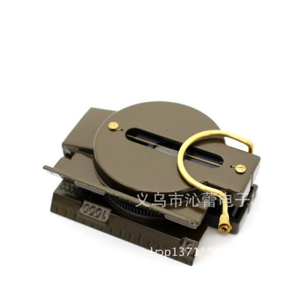 

round outdoor rientation tool plastics shell golds plated compasses numeral compass portables multi function army green 4 9ql l2