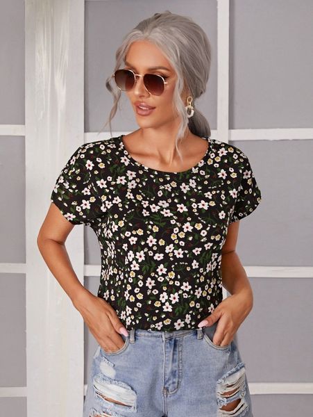 

floral print i4re#, White