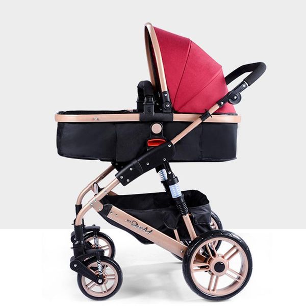 

strollers# baby stroller high landscape two-way absorption lightweight folding babies accessories 2-11