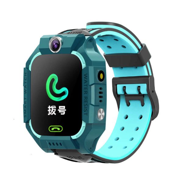 

generation q12 4g children's telephone six waterproof positioning boys and girls smart watch electronic gifts c5sjd25m, Blue