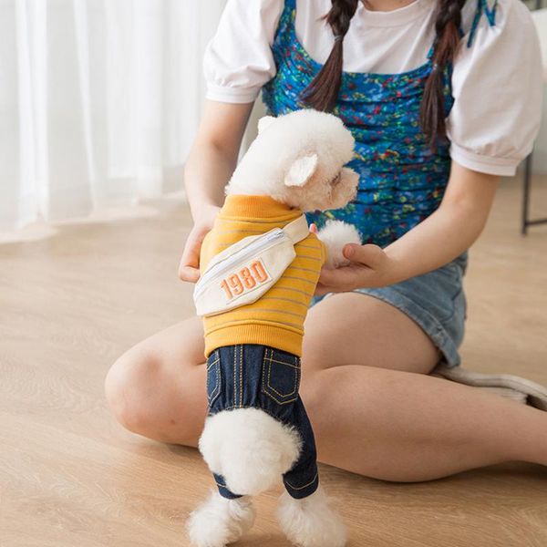 

dog apparel winter clothes pets outfits coat jacket for dogs warm denim js22