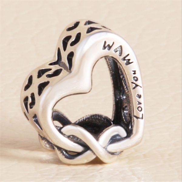 

s925 silver ladies heart charm bead fashion women jewelry stunning design european style fit for bracelet new arrival, Bronze;silver