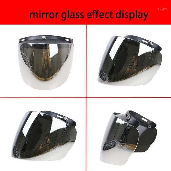 

motorcycle helmets helmet with 3pink buckle fitted glass windshield diy accessories useful parts for 3/4 open face1