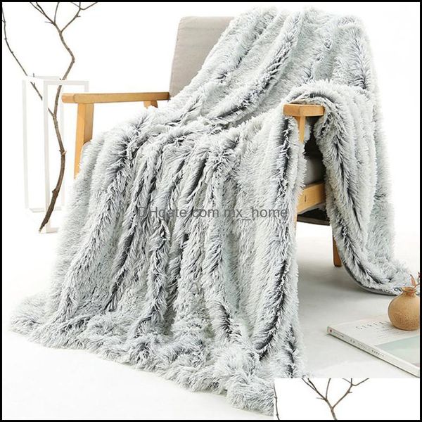Одеяла дома текстиль сад сер серой красный кофе волк из искусственного меха.