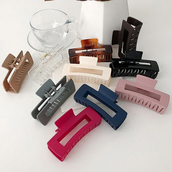 

hair accessories vintage clips for women simple claw clip large geometric girls