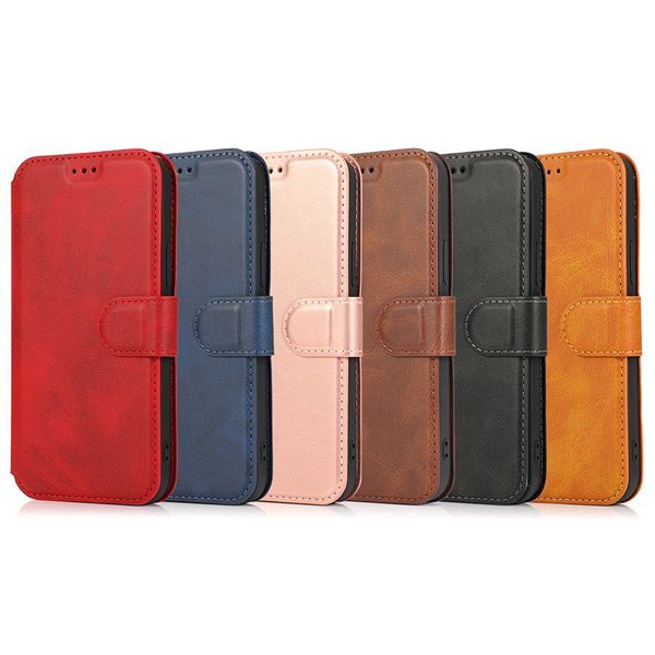 

flip wallet card phone case for iphone12 xs max 11 7 8 plus phone cover for samsung note20