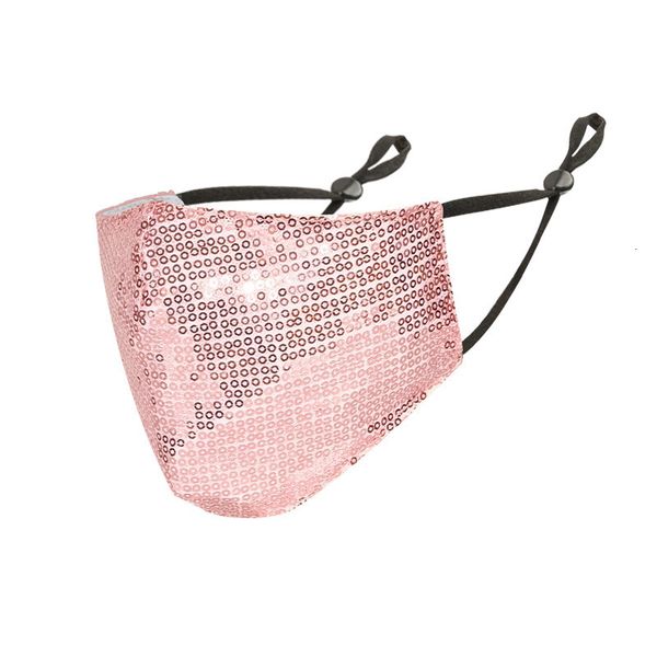 

factory sequins fashion face bling filter-inserted into thin summer dust-proof breathable cotton designer masks ooa9099 pi8me