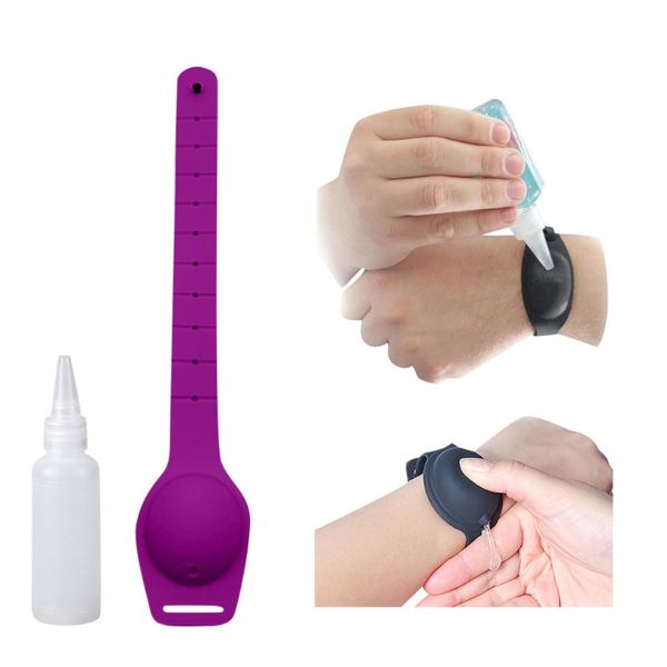 

fashion hand sanitzer dispenser wristband wearable hand sanitizer dispenser dispensing pumps soap dispenser cocina accesorio d4 wmtefo