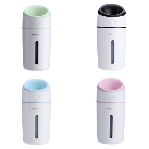 

mini usb water supply instrument colorful night light 320ml home air moisture humidifier deskessential oil diffuser desk25hz m2