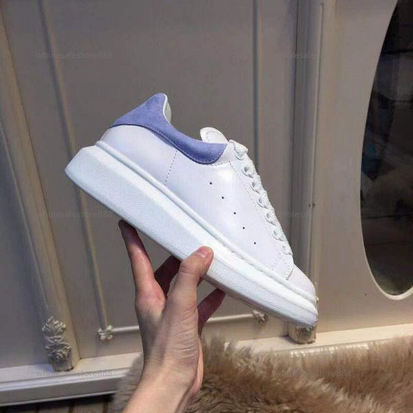 

2021 stylish men women sneaker casual shoes real leather sneaker italy shoe velvet sneakers, Black