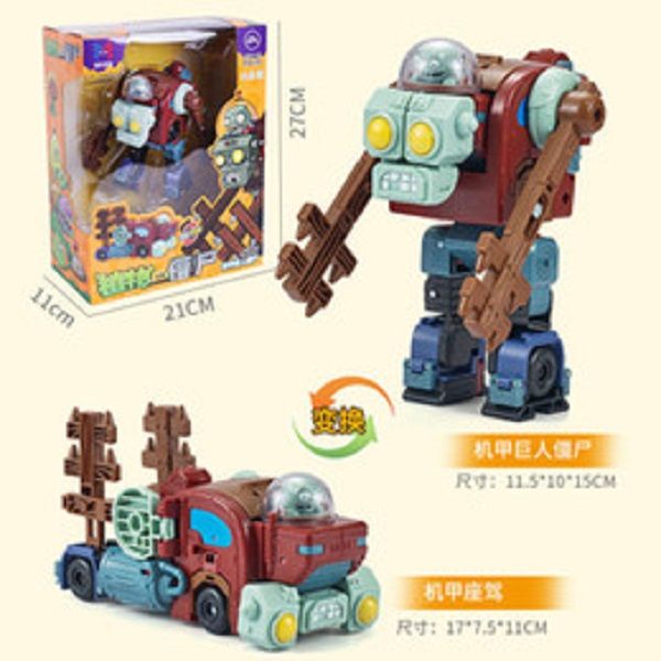 

plants vs zombies deformation assembled figure toys zombie alliance games terror funny game toy both boys and girl