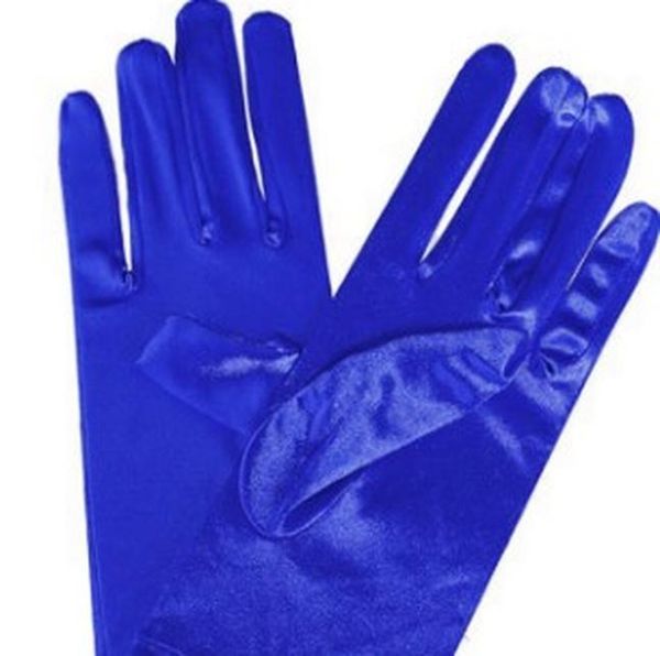 

1 pair women 13 colors opera prom wedding accessories wedding evening party gloves glove 2020 new red black and h sqchgj, White