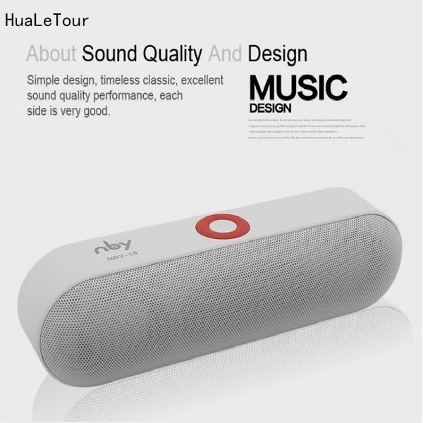 

portable speakers mini nby-18 bluetooth speaker wireless sound system 3d stereo music surround support tf aux usb