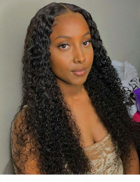 

water curly wig 360 brazilian lace front human hair wigs for women natural color pre plucked 360 full lace frontal wig with baby hair, Black;brown
