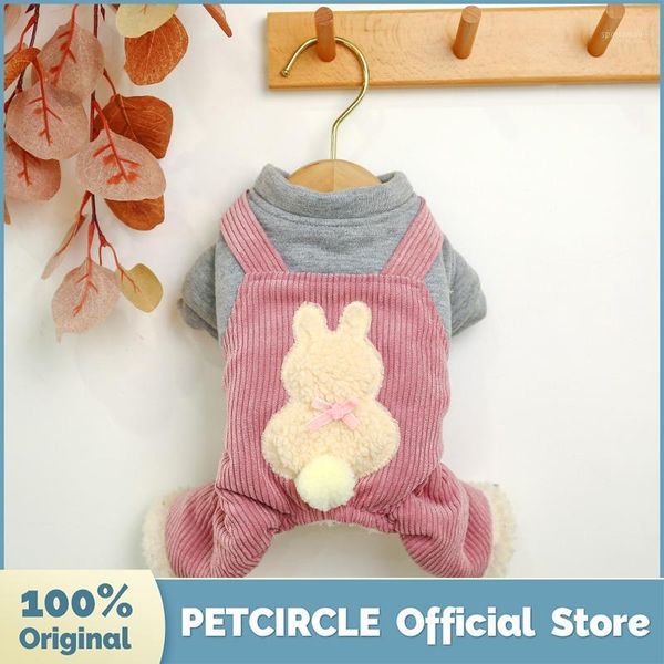 

dog apparel petcircle puppy clothes cute little white warm overalls jacket fit small cat winter pet costume coat1