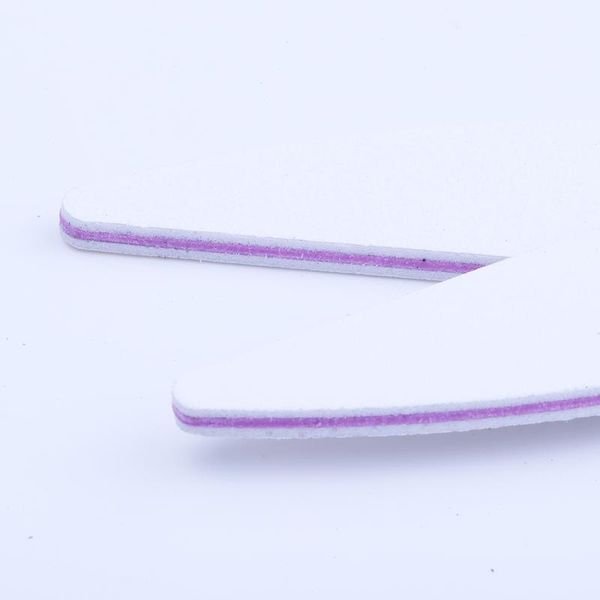

50 pcs professional nail file buffer block white willow leaf style for nail art uv gel varnish file sandpaper manicure t qylipi
