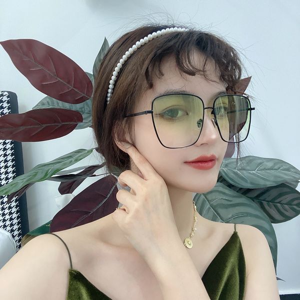 

star net red hua chenyu то же самое солнцезащитные очки женщины мода ins ins корейский версия квадратный круглый лицо тонкая поляризованные