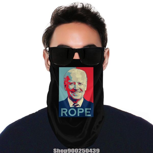 

rope biden 2020 bandana bandana scarf diy headkerchief hair accessories for men as face mask balaclava headwear seamless wmtgyi xhlove, Black