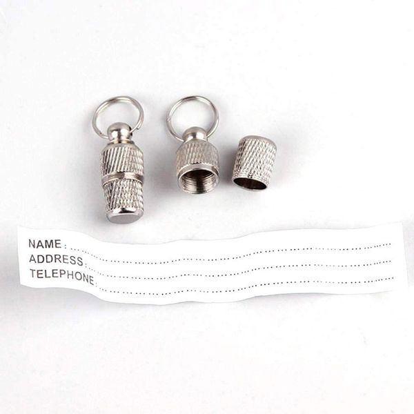 

pet id tags name address cell phone number tags stainless steel personalized dog cat tags pet id tag barrel tube q wmtgio