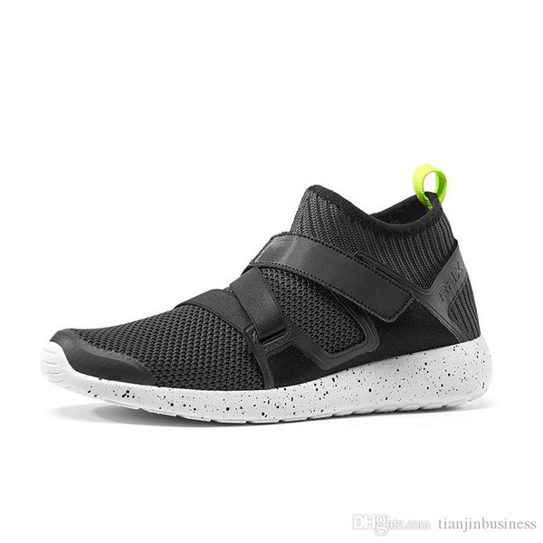 

men hiking boots breathable shock men outdoor shoes spring summer mountain climbing shoes sale, Black