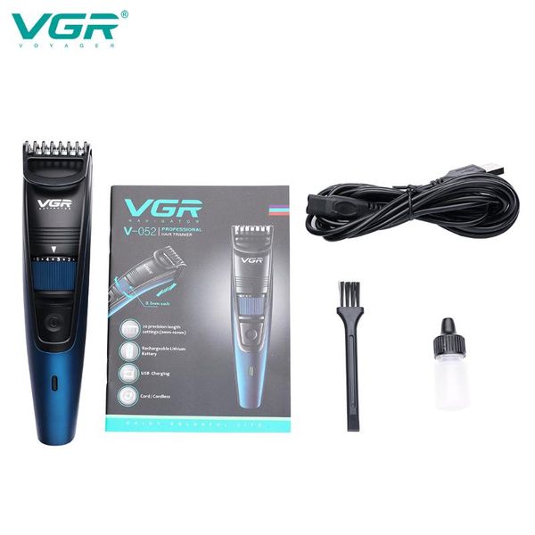 

vgr 2020 new usb portable rechargeable removable washable stainless steel blade hair clipper hair trimmer electric clipper