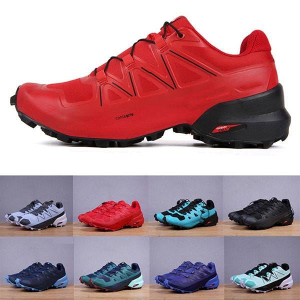 

sale cool speed cross 5 vi cs outdoor mens running shoes speedcross 5 vi jogging runner trainers men sports sneakers scarpe zapatos, White;red