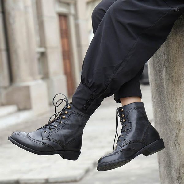 

boots women's genuine leather british winter suede ladies wholesale1, Black