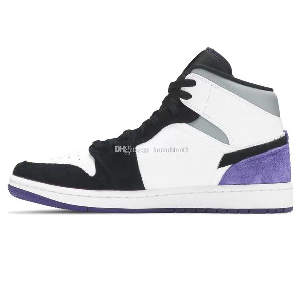

jumpman 1 mid se varsity purple basketball shoes 1s sneakers dd6834 802