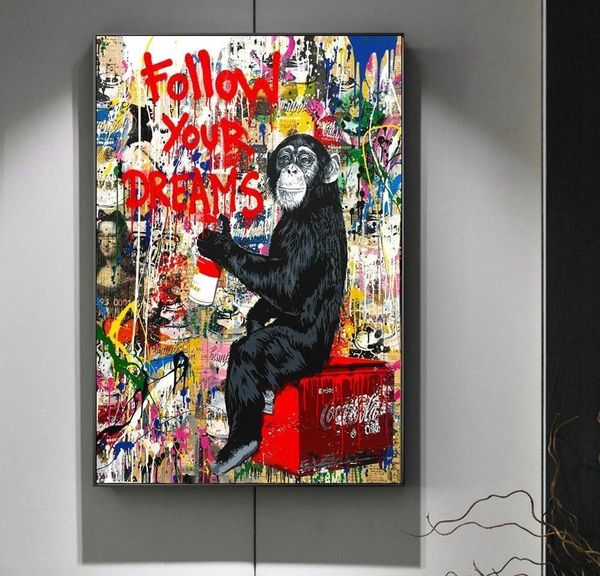 

room follow pictures graffiti pop living paintings art room art einstein street abstract wall prints for canvas kids wall your dreams wmtsd