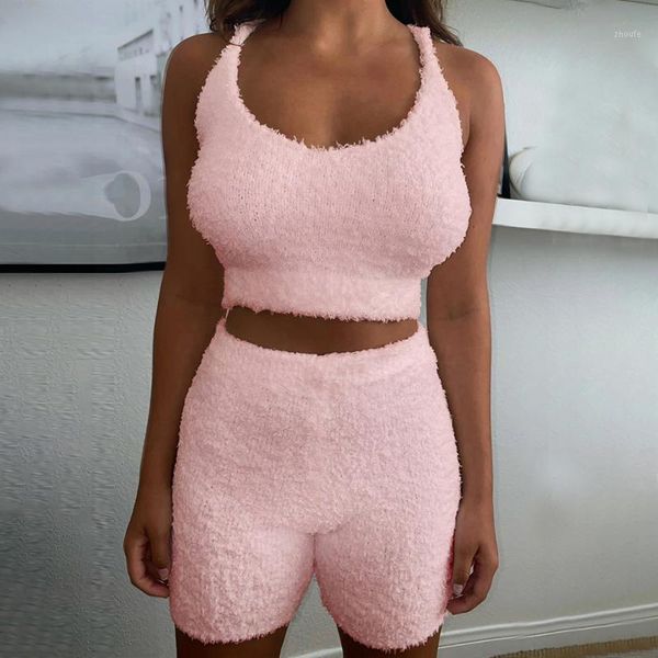 

adisputent 2020 two piece outfits backless crop women outfits matching set and high waist pants party clubwear1, Gray